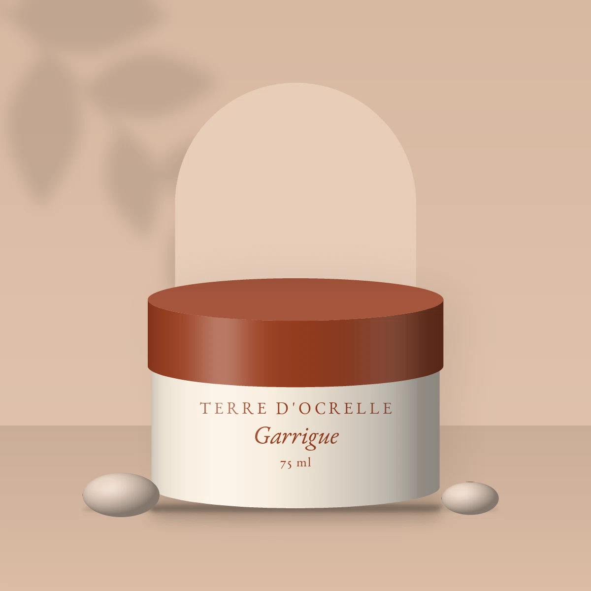 Crème mains Garrigue satinée – Terre d'Ocrelle, photo d'ambiance