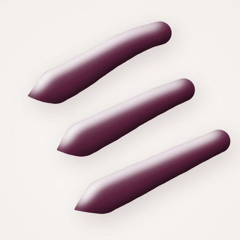 Vernis à ongles Quai Doré à l'amande douce – Rive Opaline, aperçu de la teinte 17 Prune