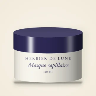 Masque capillaire nutrition intense à la graine de lin – Herbier de Lune, pot 150 ml