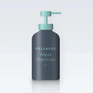 Gel douche Aqua Thermale à l'huile de noyau d'abricot – Vellaure, flacon-pompe 1 L
