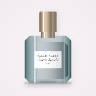 Parfum Galerie Blanche pétillant à la fleur d'oranger – Palais Nacré, flacon 30 ml