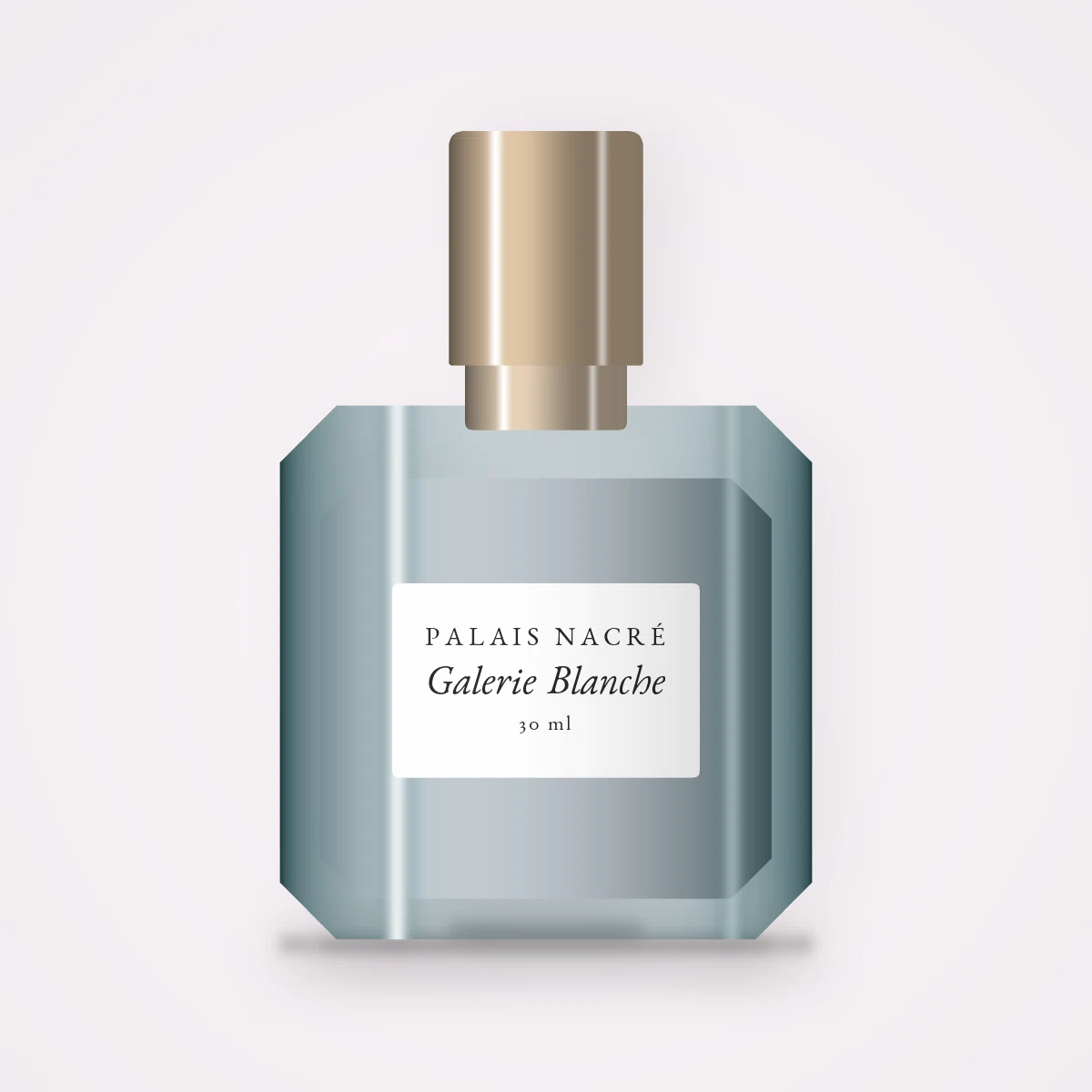 Parfum Galerie Blanche pétillant à la fleur d'oranger – Palais Nacré, flacon 30 ml