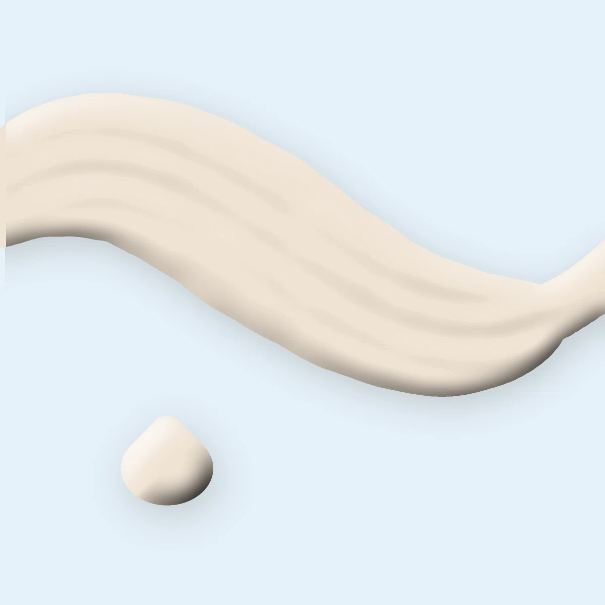 Gommage visage Aqua Sensible à l'argile verte – Halvène, aperçu de la texture