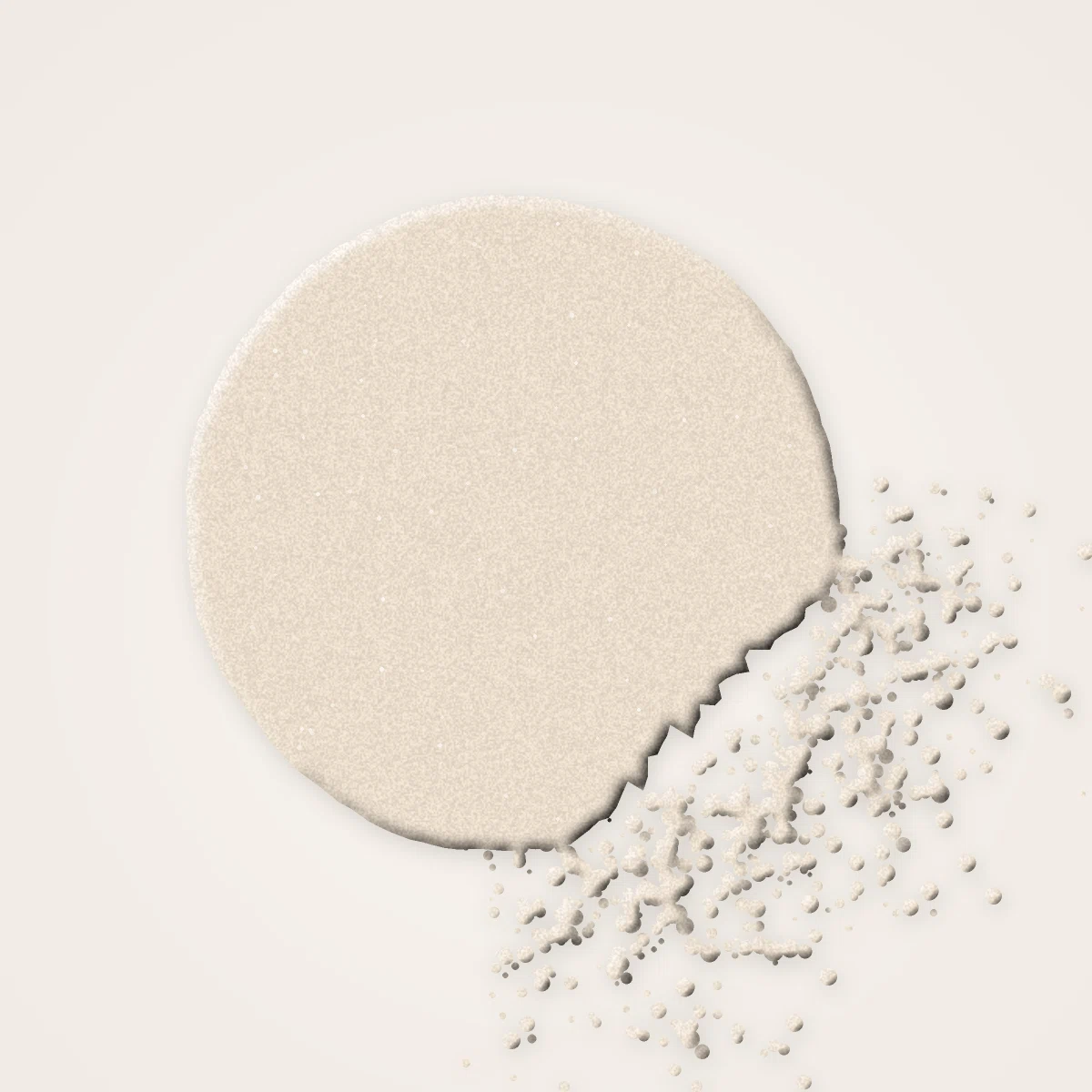 Pinceau contour au manche en aluminium – Maison Nuance, matière déposée au pinceau