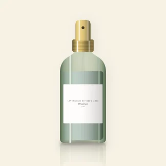 Déodorant fraîcheur naturelle à l'oliban pour homme Olivier Centenaire – Savonnerie du Vieux Môle, flacon spray 50 ml