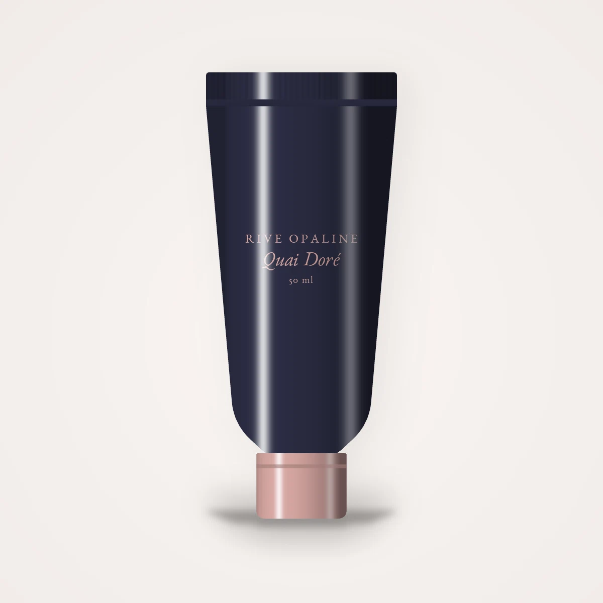 Quai Doré crème hydratante jour et nuit – Rive Opaline, tube 50 ml