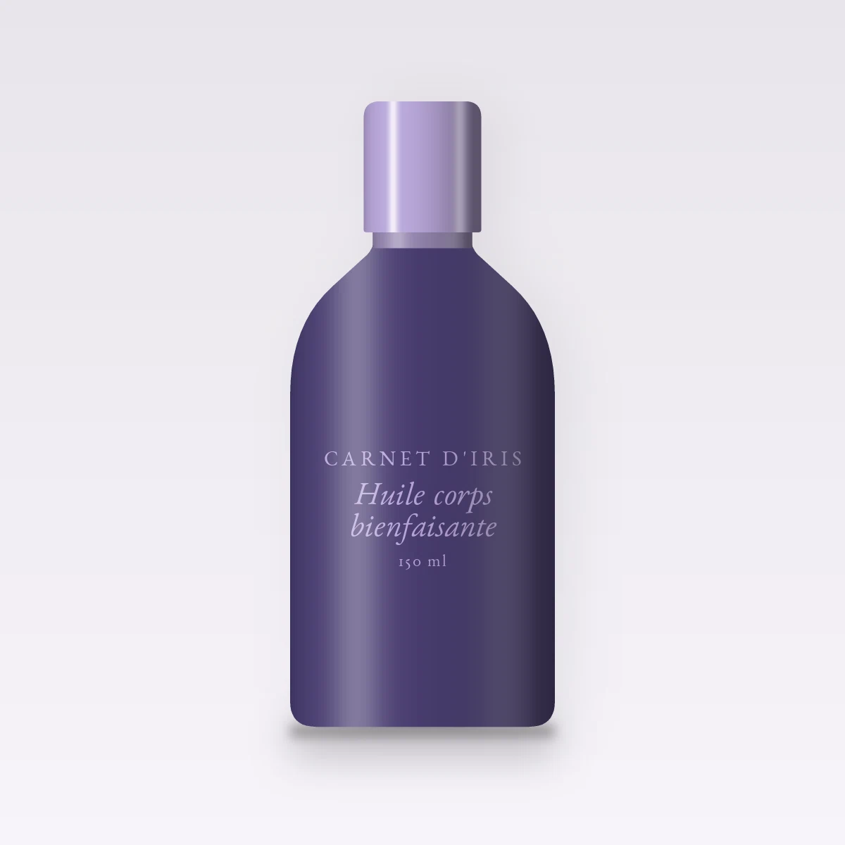 Huile corps bienfaisante à la nigelle – Carnet d'Iris, flacon 150 ml