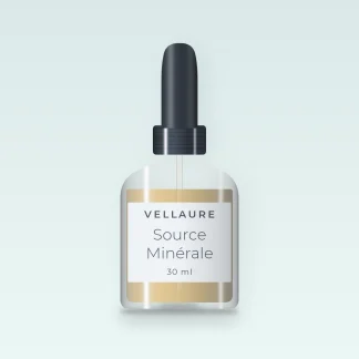 Huile à barbe Source Minérale à la noix du Brésil – Vellaure, flacon compte-gouttes 30 ml