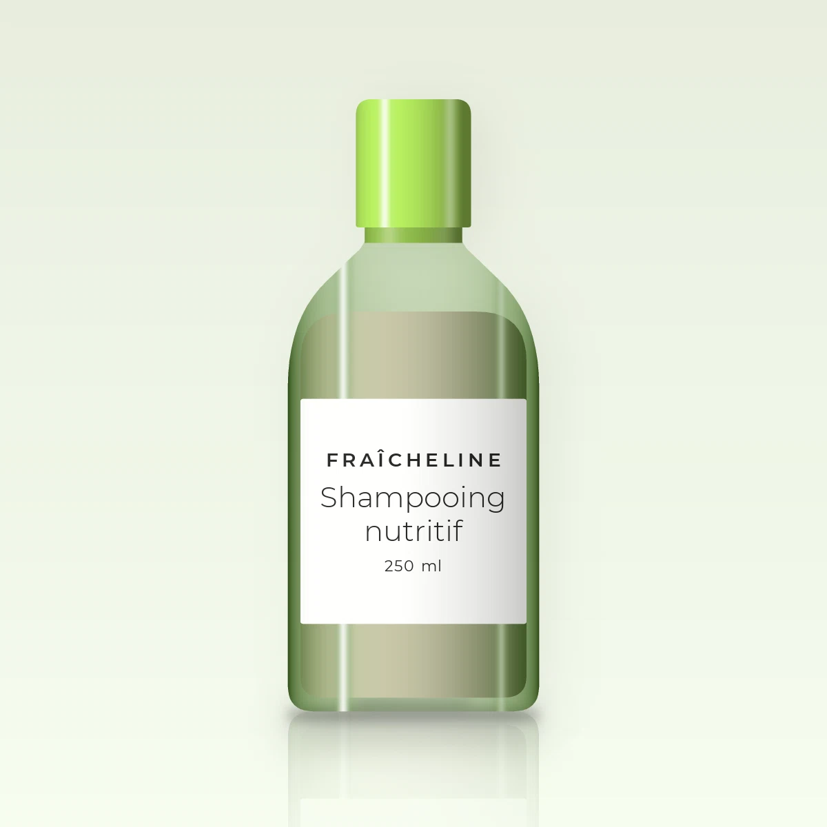 Shampooing nutritif au yuzu – Fraîcheline, flacon 250 ml