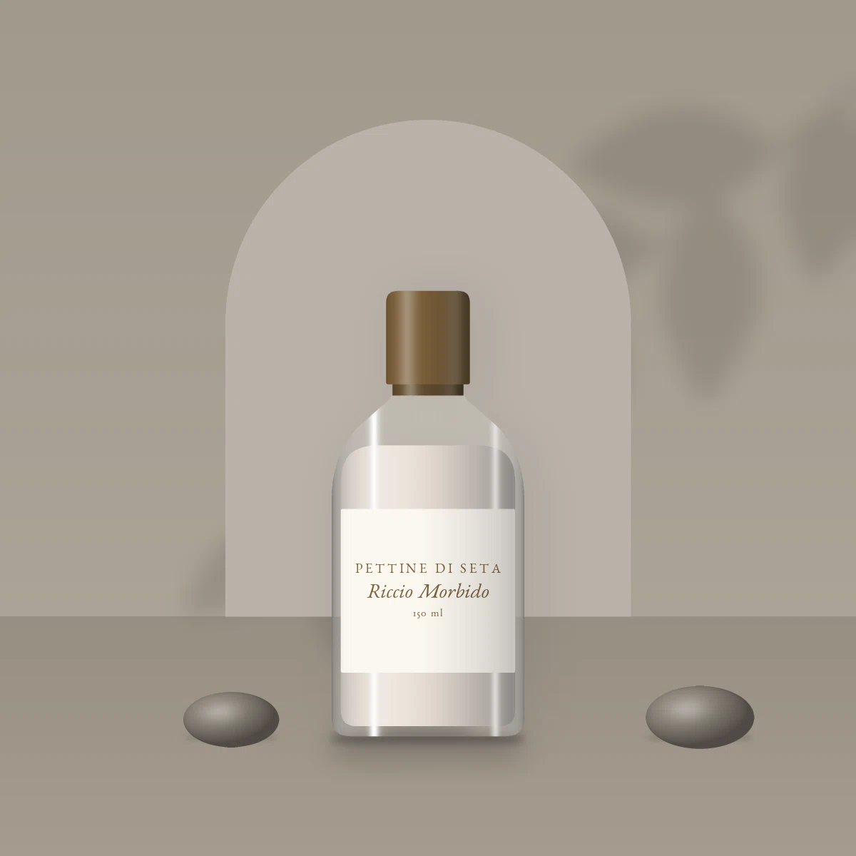 Après-shampooing quotidien Riccio Morbido – Pettine di Seta, photo d'ambiance