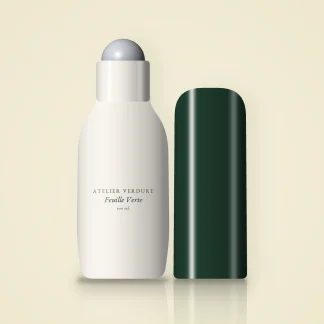 Déodorant Feuille Verte soin efficacité douce – Atelier Verdure, flacon roll-on 100 ml