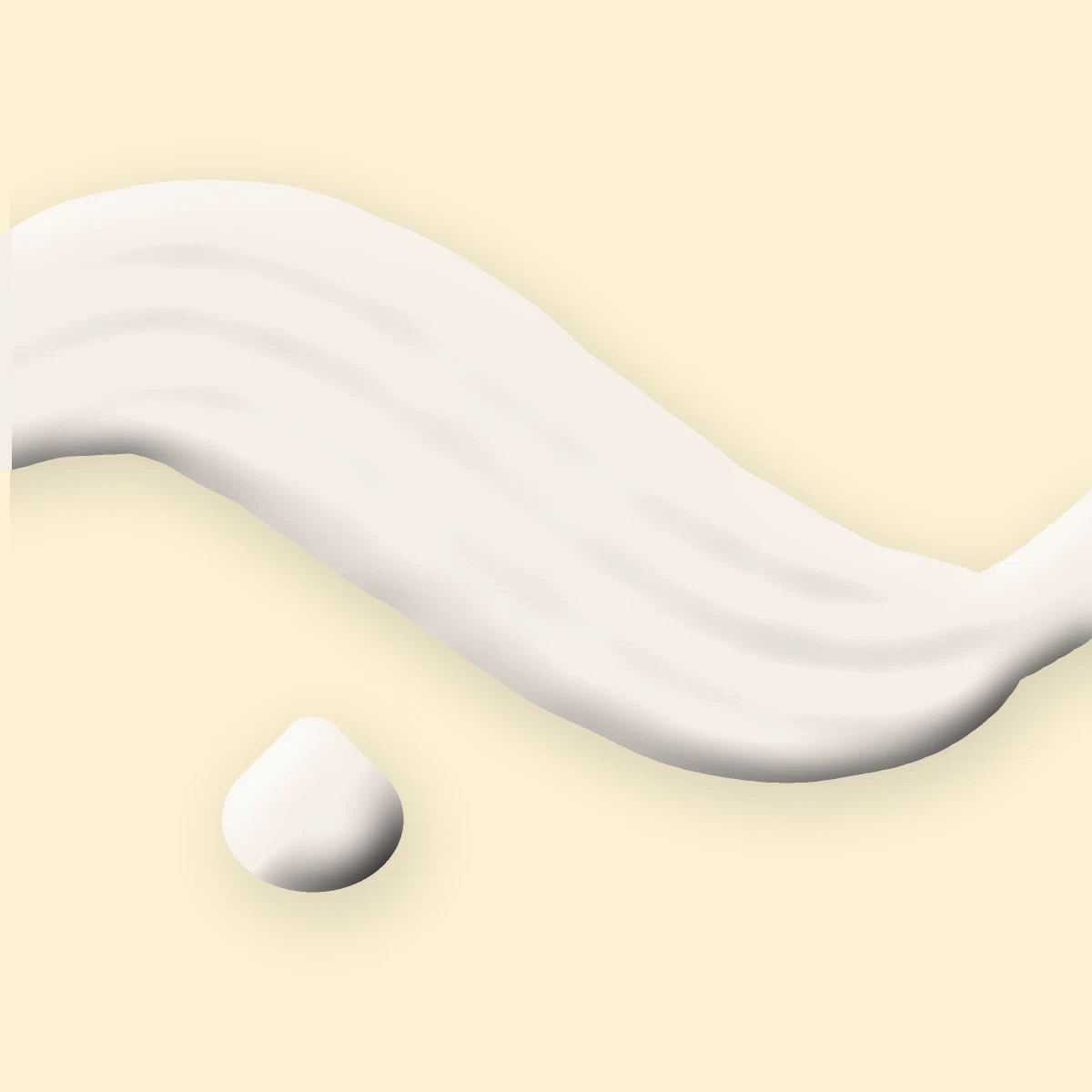 Crème coiffante Onde Douce au squalane végétal – Boucle Majeure, aperçu de la texture