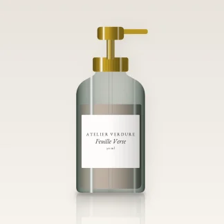 Feuille Verte sérum purifiant – Atelier Verdure, flacon-pompe 30 ml