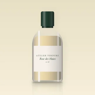 Huile corps Rose des Haies nourrissante – Atelier Verdure, flacon 50 ml