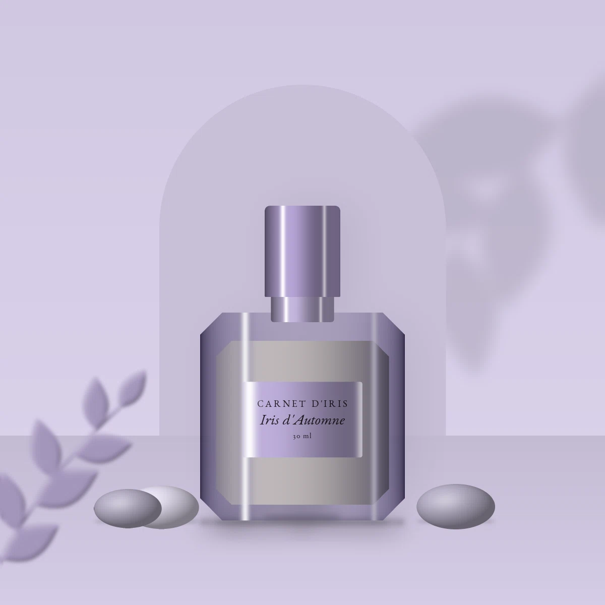 Parfum Iris d'Automne nébuleux – Carnet d'Iris, photo d'ambiance