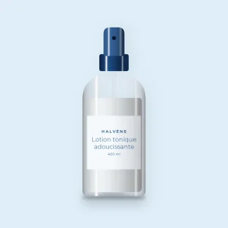 Lotion tonique adoucissante à l'hydrolat de lavande – Halvène, flacon spray 400 ml
