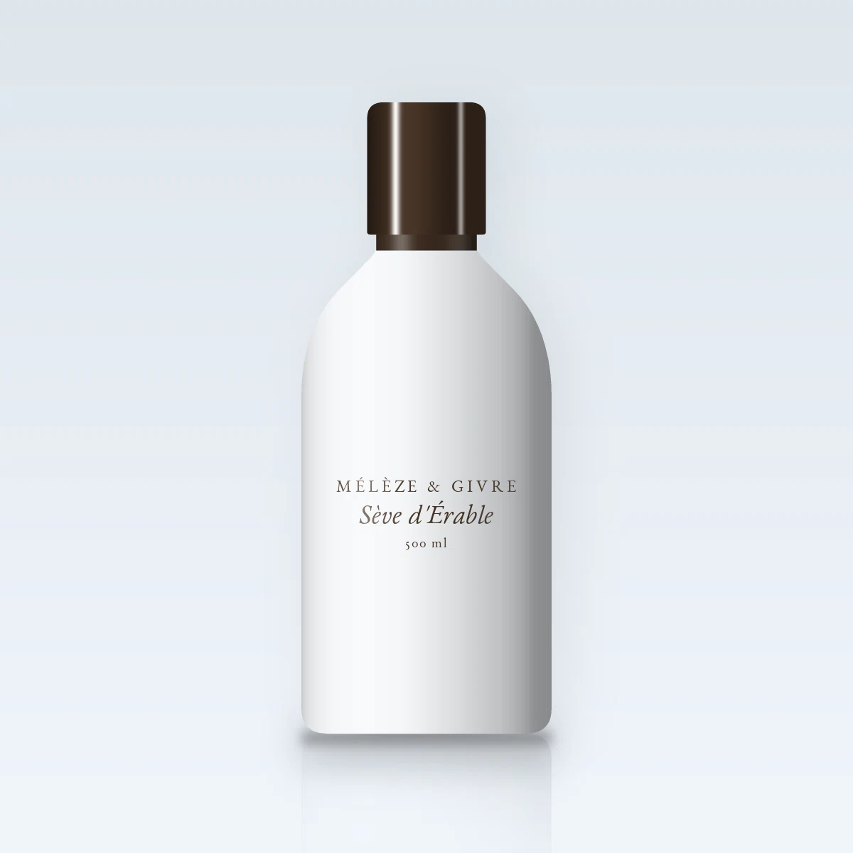 Shampooing douceur Sève d'Érable – Mélèze & Givre, flacon 500 ml
