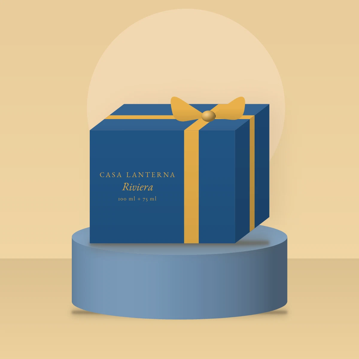 Coffret parfum Riviera nocturne – Casa Lanterna, photo d'ambiance