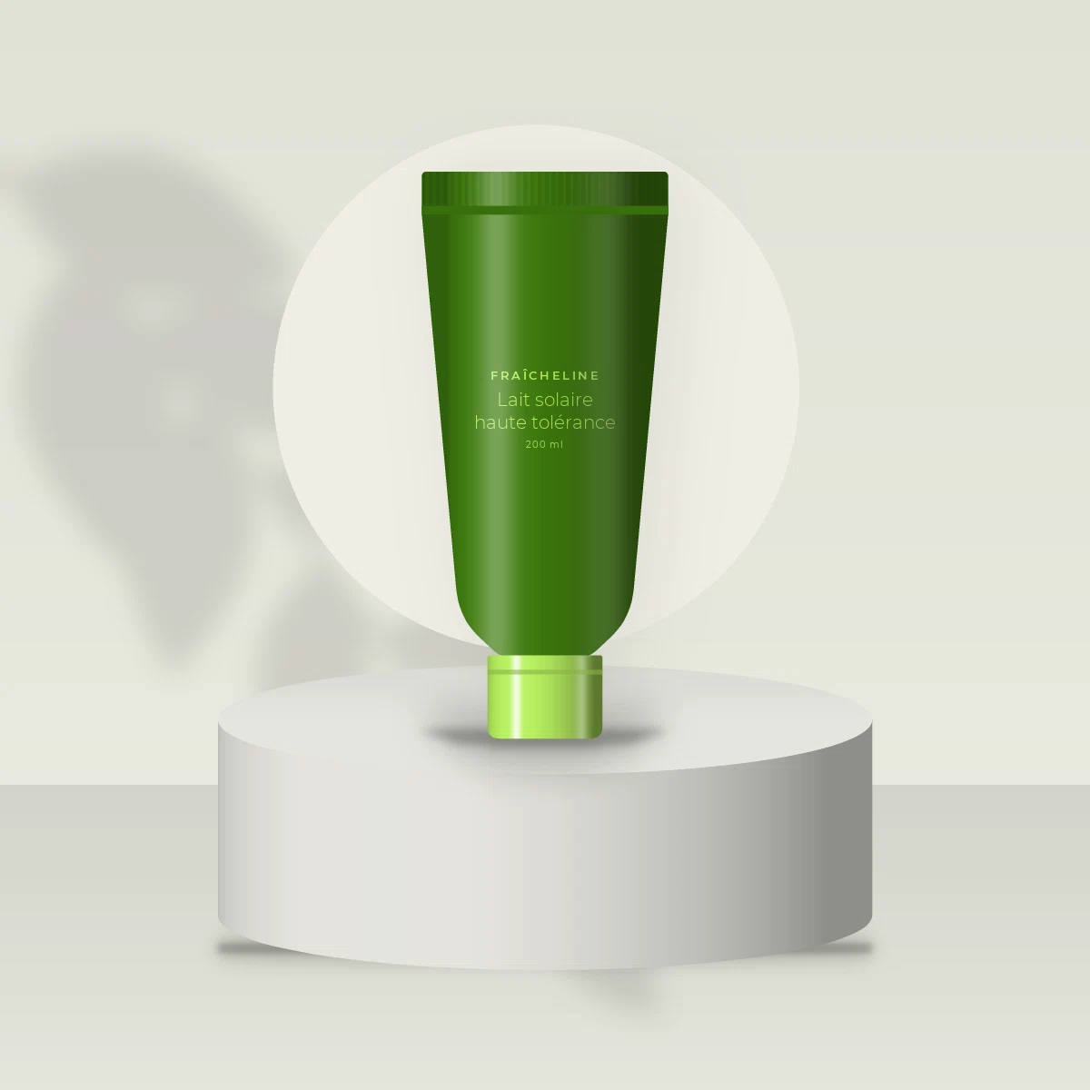 Lait solaire haute tolérance au bisabolol SPF 50 – Fraîcheline, photo d'ambiance