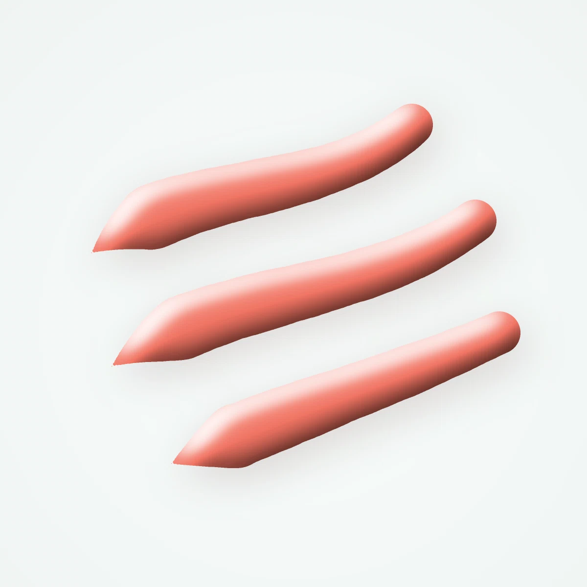 Gloss douceur Peau de Verre – Sanbit, aperçu de la teinte 06 Corail