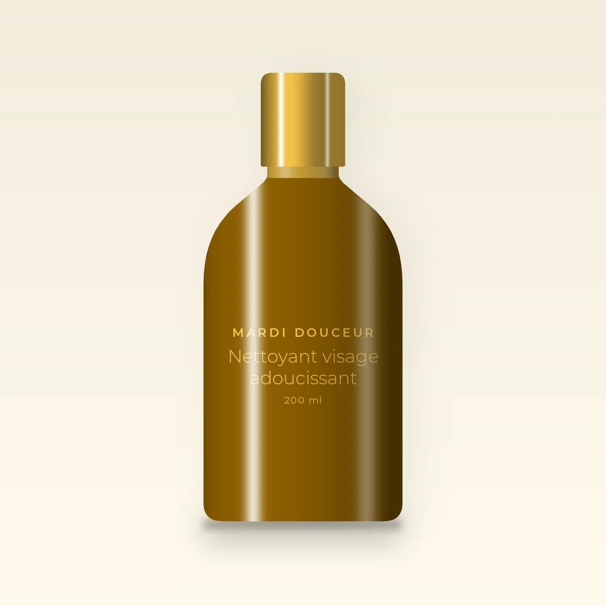 Nettoyant visage adoucissant à la niacinamide – Mardi Douceur, flacon 200 ml
