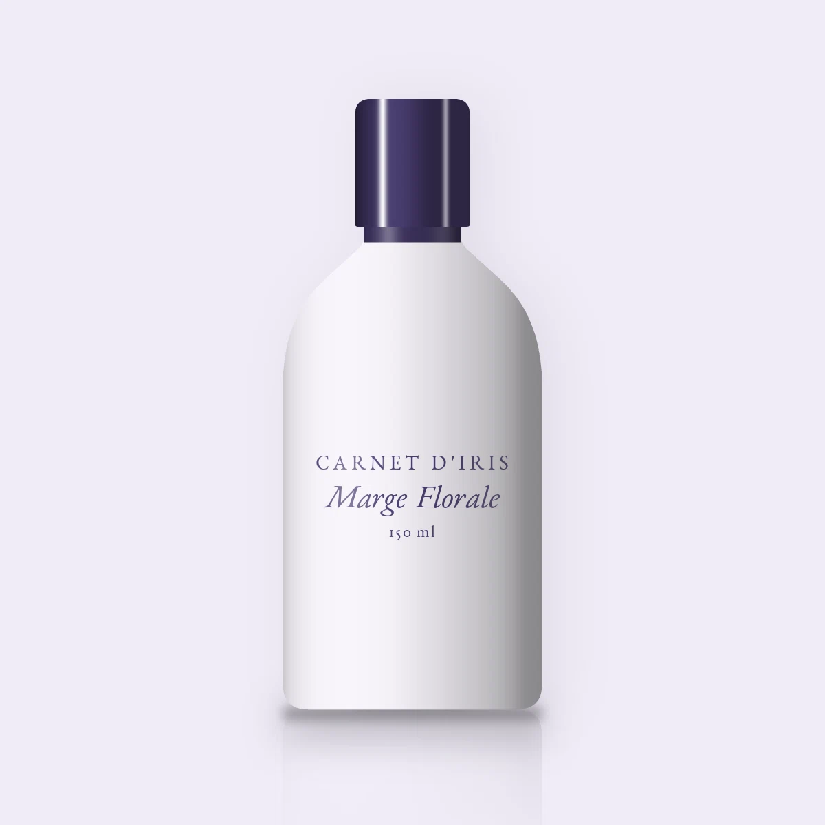 Lait solaire Marge Florale fondant SPF 30 – Carnet d'Iris, flacon 150 ml