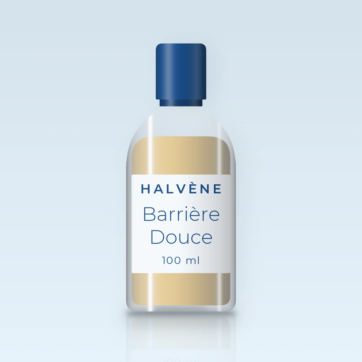 Huile corps Barrière Douce éclat – Halvène, flacon 100 ml