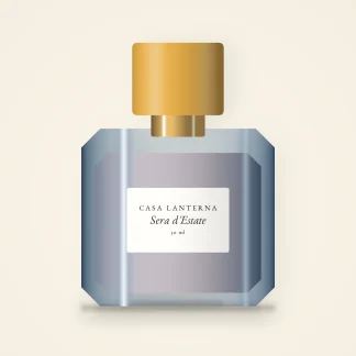 Parfum Sera d'Estate nacré au cacao – Casa Lanterna, flacon 50 ml