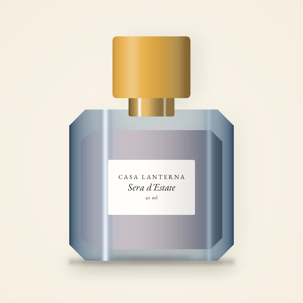 Parfum Sera d'Estate nacré au cacao – Casa Lanterna, flacon 50 ml