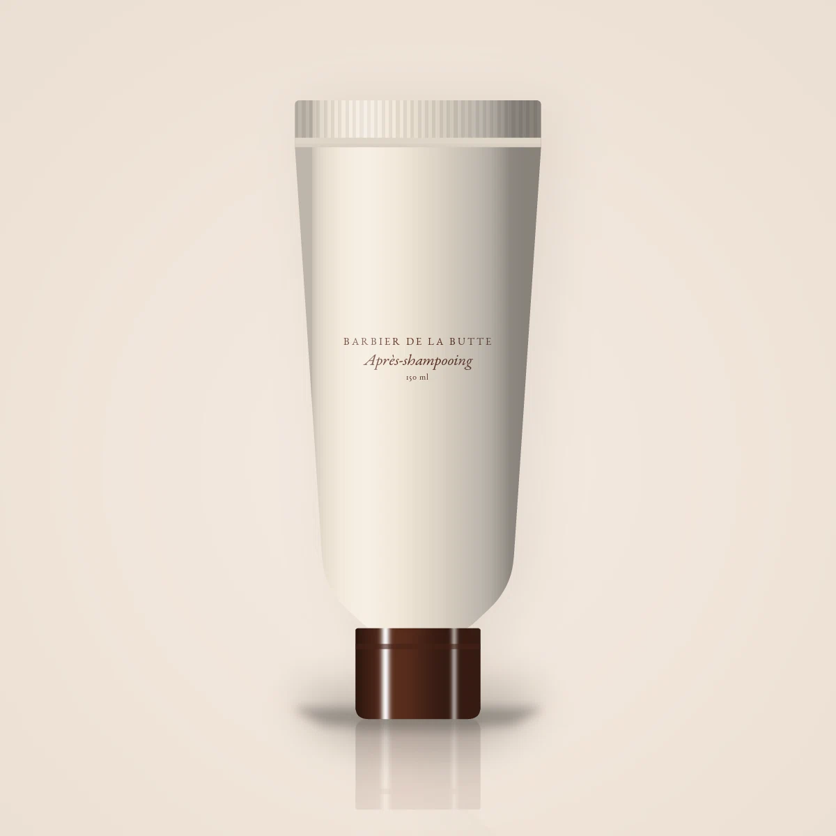 Après-shampooing disciplinant à l'huile de coco – Barbier de la Butte, tube 150 ml