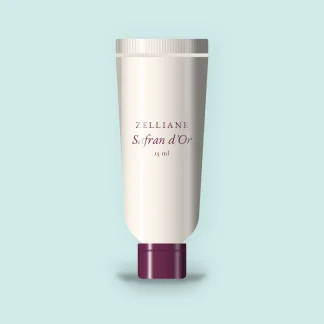 Safran d'Or contour des yeux hydratant – Zelliane, tube 15 ml