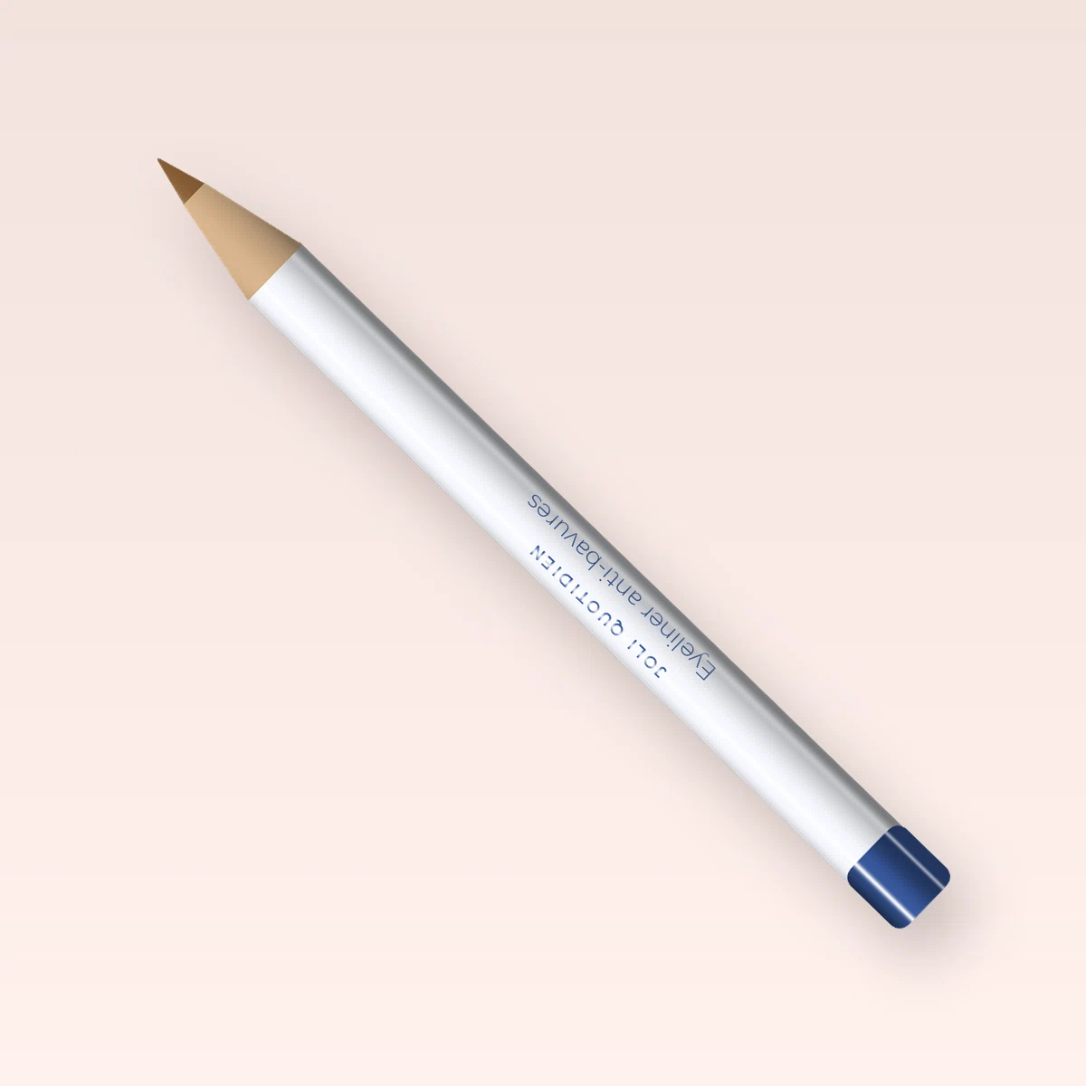 Eyeliner anti-bavures à l'huile de ricin – Joli Quotidien, crayon 1,2 g, teinte Bronze