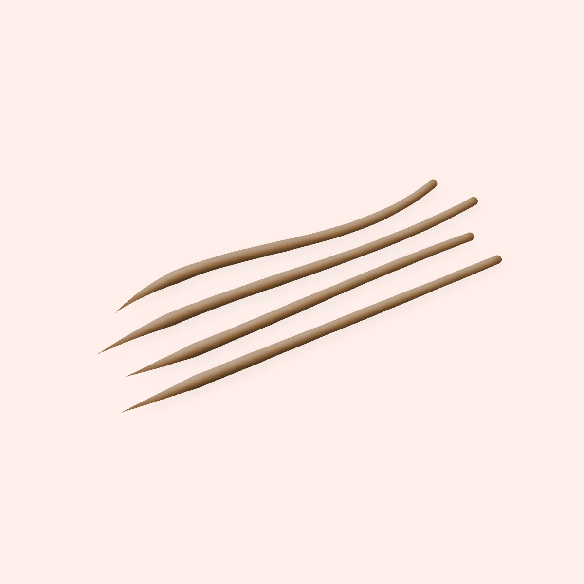 Eyeliner anti-bavures à l'huile de ricin – Joli Quotidien, aperçu de la teinte Bronze