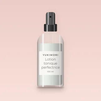 Lotion tonique perfectrice à l'eau de fleur d'oranger – Yukimori, flacon spray 100 ml