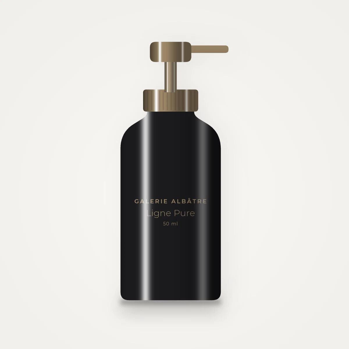 Sérum apaisant Ligne Pure – Galerie Albâtre, flacon-pompe 50 ml