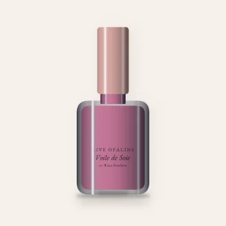Vernis à ongles Voile de Soie application facile – Rive Opaline, flacon 10 ml, teinte 07 Rose bonbon