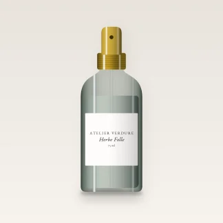 Déodorant Herbe Folle anti-traces – Atelier Verdure, flacon spray 75 ml