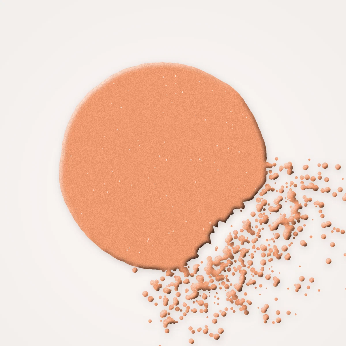 Blush Essentiels à l'huile d'abricot – Maison Nuance, aperçu de la teinte 04 Abricot