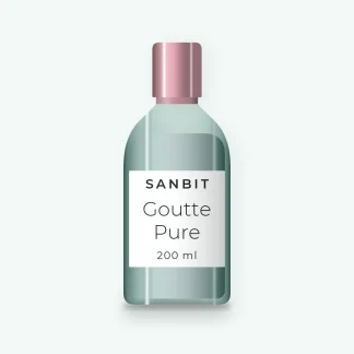 Goutte Pure lotion tonique douceur – Sanbit, flacon 200 ml