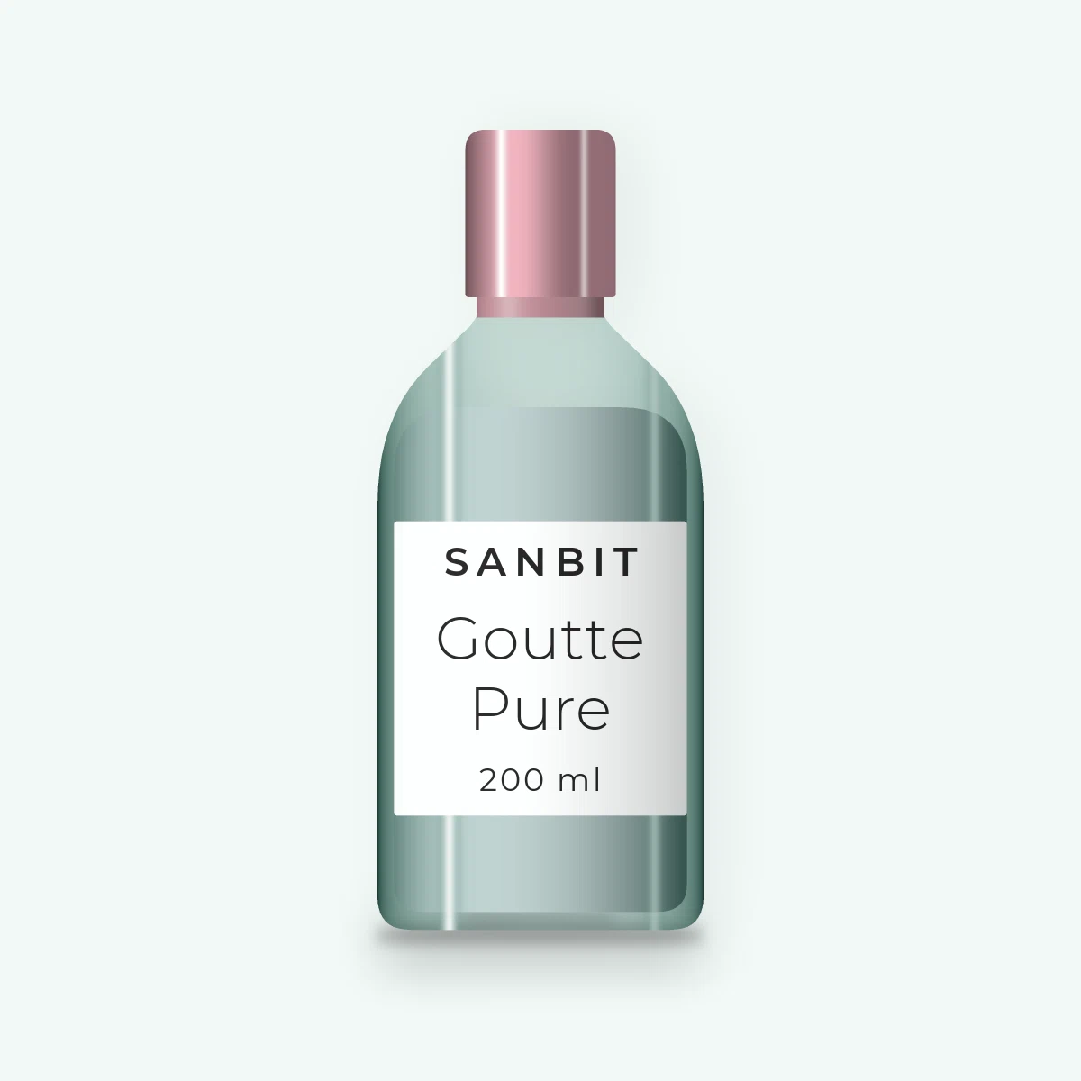 Goutte Pure lotion tonique douceur – Sanbit, flacon 200 ml
