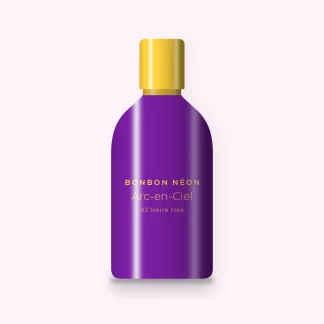 Fond de teint effet bonne mine Arc-en-Ciel – Bonbon Néon, flacon 35 ml, teinte 02 Ivoire rosé
