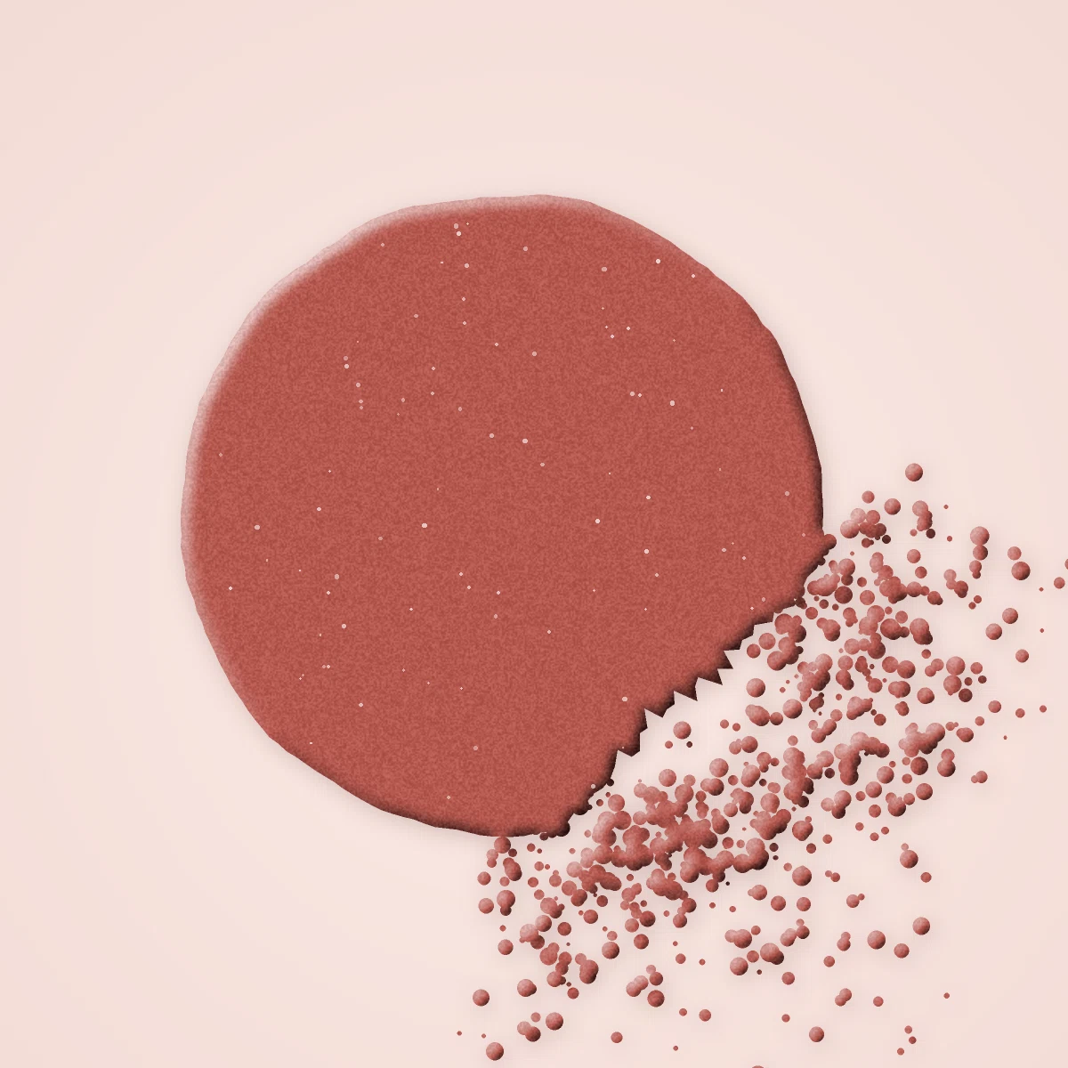 Blush confort Forêt Blanche – Yukimori, aperçu de la teinte 14 Rose brique
