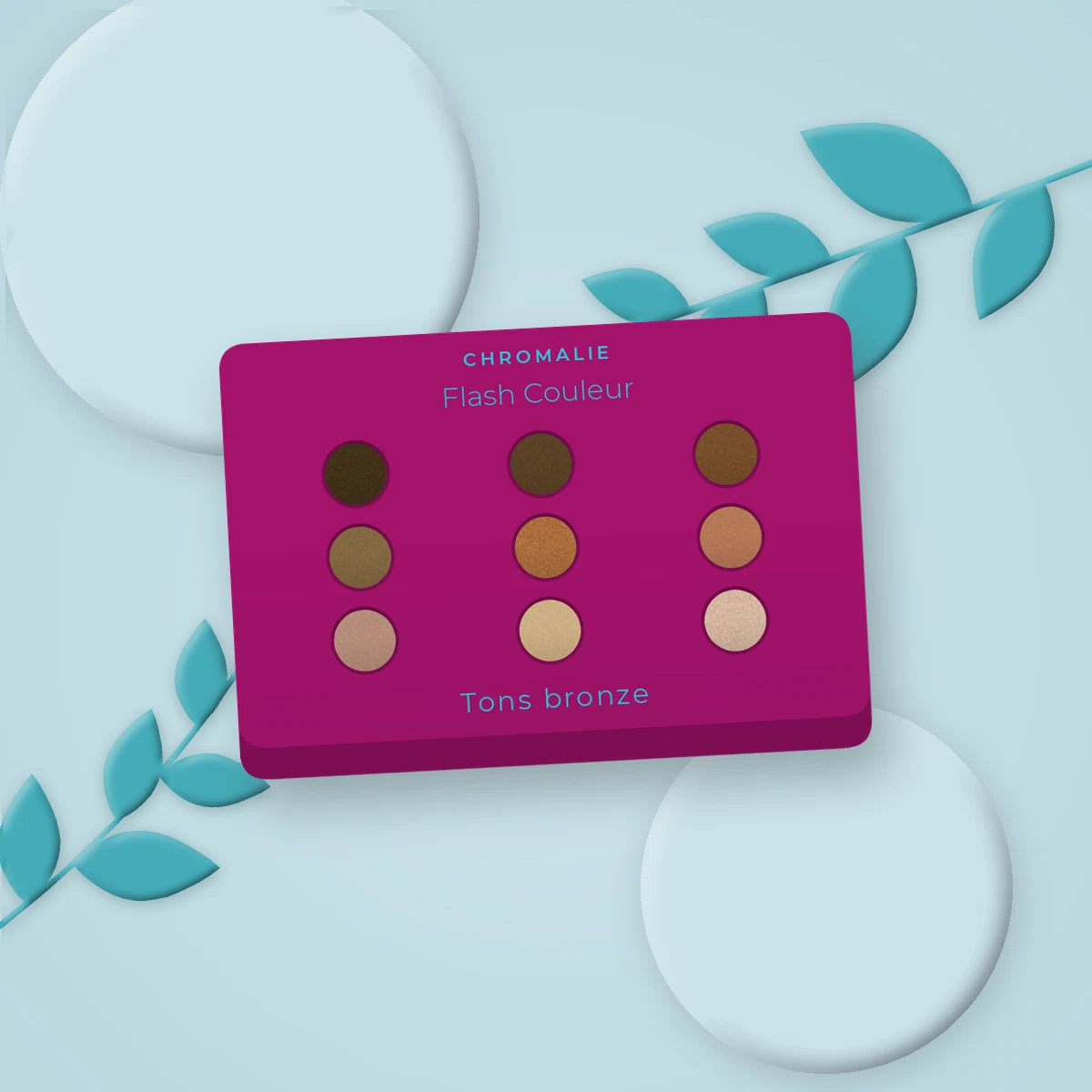 Palette yeux voyage Flash Couleur – Chromalie, photo d'ambiance