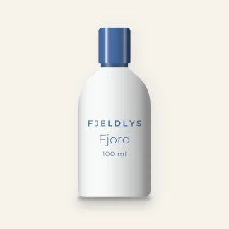 Gel douche Fjord à l'huile de macadamia – Fjeldlys, flacon 100 ml