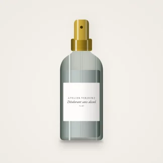 Déodorant soin sans alcool au calendula – Atelier Verdure, flacon spray 75 ml