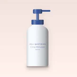 Cinq Minutes nettoyant visage anti-imperfections – Joli Quotidien, flacon-pompe 400 ml