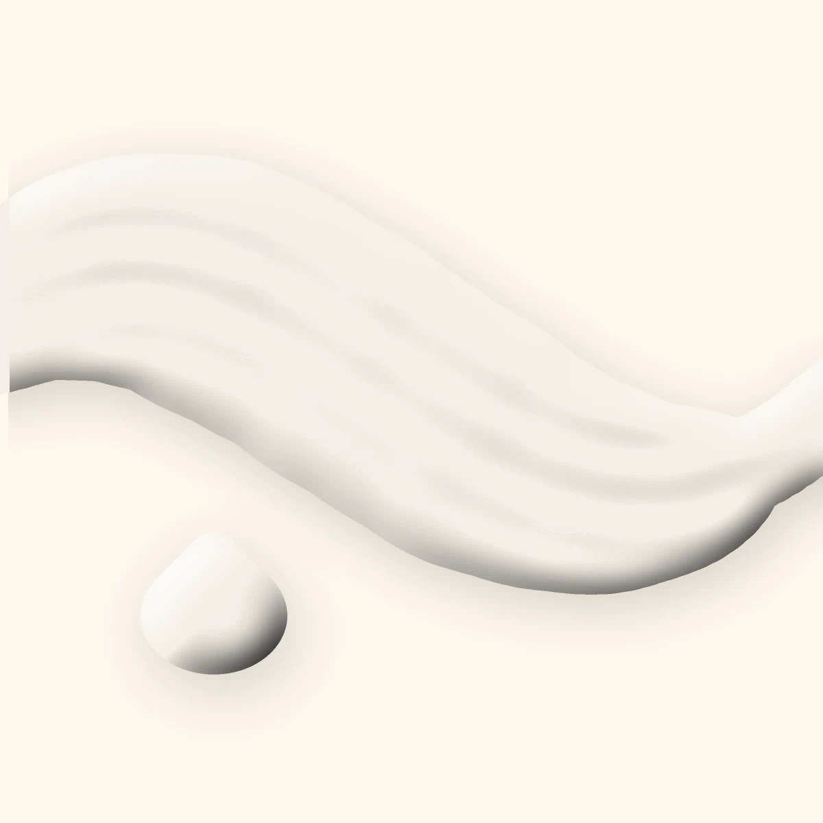 Crème coiffante démêlante à l'huile de jojoba – Brisa de Azahar, aperçu de la texture