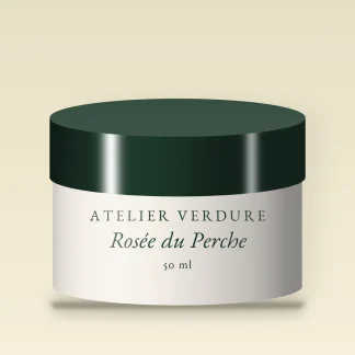 Gommage visage Rosée du Perche à l'extrait de papaye – Atelier Verdure, pot 50 ml