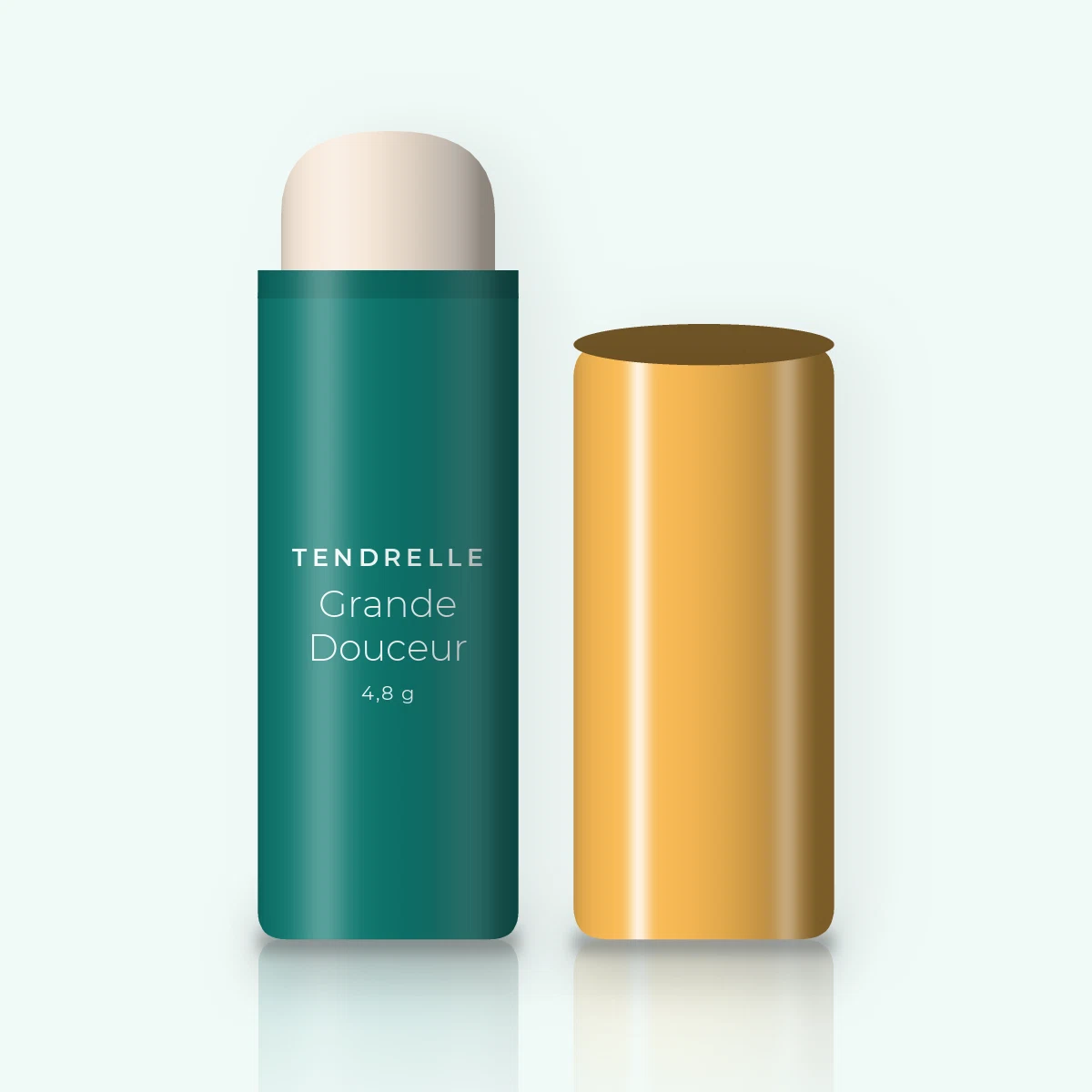 Baume à lèvres Grande Douceur à l'huile de prune – Tendrelle, stick 4,8 g
