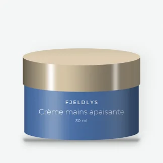 Crème mains et pieds apaisante à la niacinamide – Fjeldlys, pot 30 ml